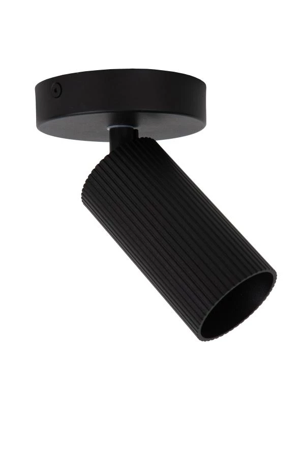 Lucide CLUBS - Ceiling spotlight - 1xGU10 - Black - turned off